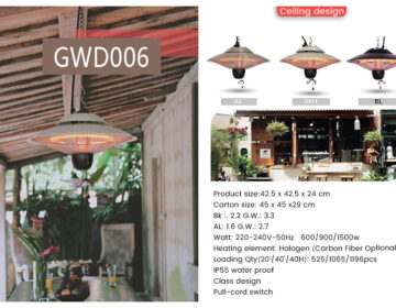 Ceiling Design with Infrared Heater