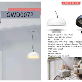 Sleek Ceiling Designs Enhanced by Infrared Heater Technology