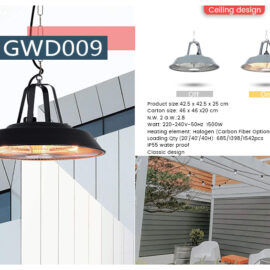 Modern Ceiling Designs with Infrared Heater for Cozy Living