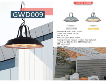 Ceiling Design with Infrared Heater