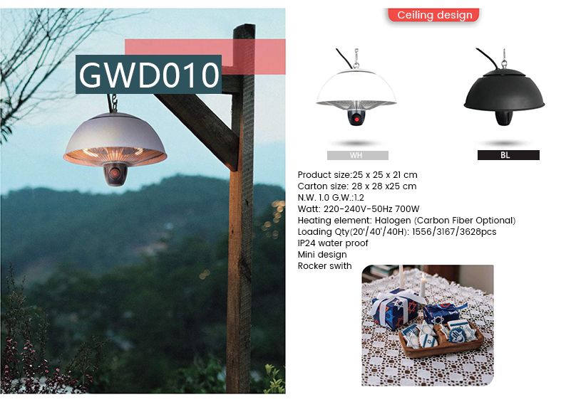 Ceiling Design with Infrared Heater