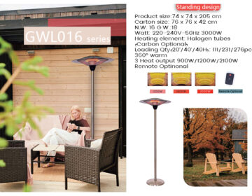 Standing Design Infrared Heater