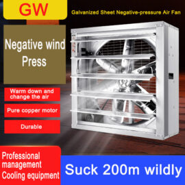 Heavy Duty Negative Pressure Fan for Industrial Strength Ventilation